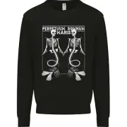 Skeleton Mermaids Eternal Sleep of the Sea Skulls Mens Sweatshirt Jumper