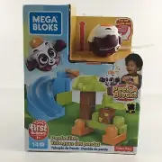 Mega Bloks First Builders Panda Slide Playset Peek A Blocks Fisher Price 2019