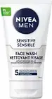 NIVEA MEN Sensitive Skin Face Wash, Soap-Free Gentle Face Cleanser 150 ml