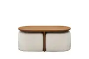 Hugg Nesting Rectangular Coffee Table