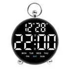 LED Digital Clock with Multifunctional Display and Night Mode Settings
