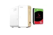 QNAP TS-262 2- Bay NAS with 1x 12TB NAS HDD Bundle
