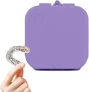Aligner Case, Portable Silicone Slim Retainer Storage, Travel Orthodontic Container, Draining Braces Box for Men, Women
