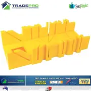 Plastic Cornice Mitre Saw Box 300mm PRO Square Angle 90/45 Degree Guide Wood Cut
