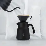 HARIO V60 02 不鏽鋼保溫咖啡壺 黑/白 PLUS 600ML 最新款 ｜老鷹咖啡