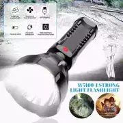 Super Bright 1200000LM LED Flashlight High Powered Torch USB Rechargeable Lamp