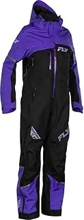 Fly Racinig Women's Cobalt Monosuit Snow Suit (Purple/Black (Shell), XX-Large)