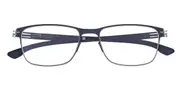 Ic! Berlin IC5005 Dennis N. Marine Blue Men's Glasses Blue Size 53 - Private Health Rebate - Blue Light Block Available