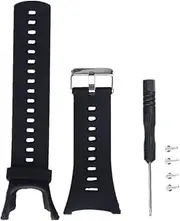 [Muovrto] Watch Band for Suunto Ambit 2/Ambit 2S/2R/Ambit 2 Sapphire, Silicone Replacement Band Strap for Suunto Ambit 3 Peak/Ambit 3 Run