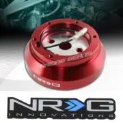 RED NRG STEERING WHEEL SHORT HUB ADAPTER FOR NISSAN MAXIMA/SENTRA/ALTIMA/TITAN (for: Nissan)