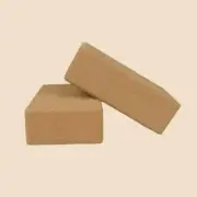 100% Natural Cork Block | Plain | Pair