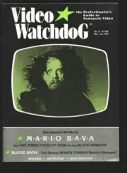 MAG: Video Watchdog #5 1991- Cult films- Mario Bava- Blood Bath- Corman-FN