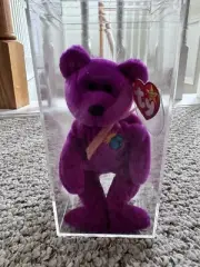 Ty Beanie Baby Millennium “Millenium” Bear (1999, Retired) With Tag Errors