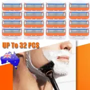 16/24/32X Replacement Blades For Gillette Fusion 5 Razor Shaver Shaving Trimmer