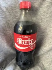 Share A Coke with Craig 2025 Personalized Gift Coca Cola Bottle 20oz