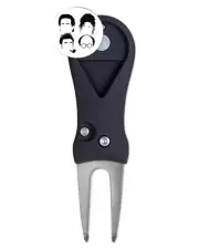 Seinfeld Jerry Elaine George Kramer Golf Ball Marker +Switchblade Divot Tool