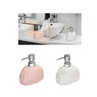 Ceramic Soap Dispenser Hand Soap Bottle Multipurpose Bathroom Decor Portable