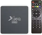 Android 10.0 TV Box, Smart TV Box [2G+16G] Allwinner H313 Quad-Core 64-Bit ARM Support 4K 1080P 2.4/5.0Ghz WiFi BT4.0 10/100M Ethernet HDMI 2.0 H.265 Set Top Box,2gb+16gb