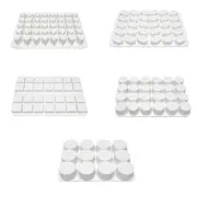 Cake Dessert Making Nonstick Chocolates Heart Cylinder Silicone Mold DIY Tool