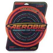 Aerobie Pro 33cm Flying Ring Flying Disc Outdoor Fun Play Beach Toy Red 12y+