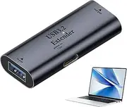 WiFi Extender Signal Booster - 2 Port Adapter 10m Signal Booster - Steady and Quick 15W Adapter, Multifunctional for Camera, Keyboard, Phone, Computer and WiFi