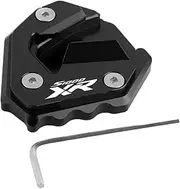 jininshengxindianzi Compatible with BMW S1000XR S 1000XR 2014-2023 Motorcycle Kickstand Support Plate Foot Side Stand Enlarge Extension Pad S1000 XR 2023 (Color : Black 15-19)