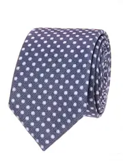 Light Blue Spot Design Tie