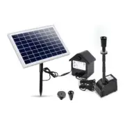Gardeon Solar Pond Pump Submersible Water Fountain with Battery Kit LED Lights 6