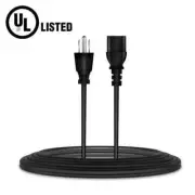 UL 6ft AC Power Cord For Millenium DM-30 Drum Monitor