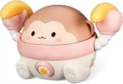 TOYANDONA Musical Crawling Toys Aged 6-36 Months, Monkey Toddler Walking Toys Crawling Monkey Toys, Tummy Time Toys with Christmas Birthday 3+ Boys Girls