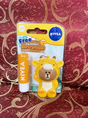 現貨 泰國🇹🇭代購✨NIVEA x LINE 護唇膏