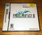 BRAND NEW Final Fantasy III 3 Nintendo DS Square Enix 2006 NIB Sealed