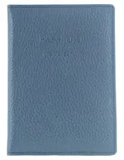 Pierre Cardin Leather Passport Wallet Cover in Pearl