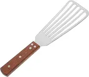 Metal Fish Spatula Rounded Edge Stainless Steel for Frying Baking and Cooking