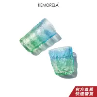 在飛比找蝦皮商城優惠-KEMOREAL 冰川質感手工玻璃杯 咖啡杯 日本洋酒杯 威