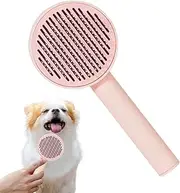Pet Shedding Slicker Brush | Knotted Hair Shedding Slicker Brush for Puppy - Long Short Haired Cat Coat Massager Skin Friendly Dog Grooming Tool for Home, Shelter