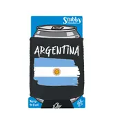 Argentina Country Flag Nationality - Stubby Holder With Base