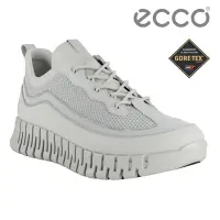 在飛比找Yahoo奇摩購物中心優惠-ECCO GRUUV W 樂步輕便防水針織皮革休閒鞋 女鞋 