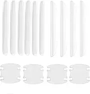 Naisfei 14 pcs Car Door Protector, Handle Protector Stickers, Universal Transparent Handles Cup Scratch Protectors for Protect Car Paint from Scratches