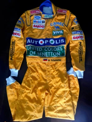 CAMEL GO KART RACE SUIT CIK/FIA LEVEL 2 APPROVED With Free Gifts Included