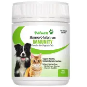 Vetnex Manuka-C-Colostrum Immunity Powder for Dogs & Cats 100g