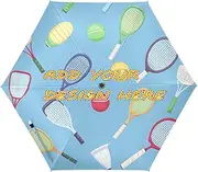 [miaozhen] custom UV 50+ umbrella with case Play Badminton Sport Blue for heavy rain wind windproof sun-proof waterproof personalized large umbrellas for rain auto open paraguas para lluvia y viento