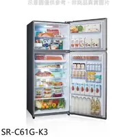 在飛比找屈臣氏網路商店優惠-SAMPO 聲寶 聲寶【SR-C61G-K3】610公升雙門