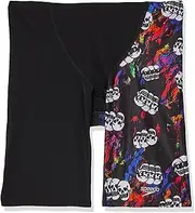 [Speedo] Boy's Skull Print V-Cut Jammer