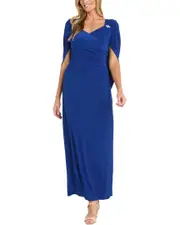 RM Richards Drape Back Sweetheart Gown