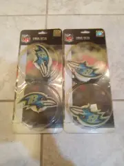 4 Pcs Baltimore Ravens Fiber Optic Patio Screen Savers for Screen Sliding Doors