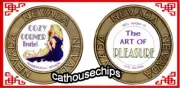 COZY CORNER Brothel Winnemucca NV Legal Cat house Whore house Brass Coin