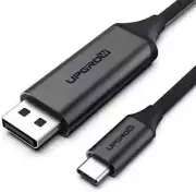 UPGROW USB-C to DP Cable 4ft - 4K@60Hz DisplayPort Adapter Nylon Braided Cord