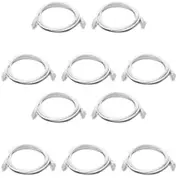 10x 8Ware 2m Cat6a UTP Snagless Ethernet Cable LAN RJ45 Network Connector White
