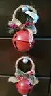 2 Ashland Christmas Bell Door Hanger /Ornament Red, Christmas Ornaments, NWT